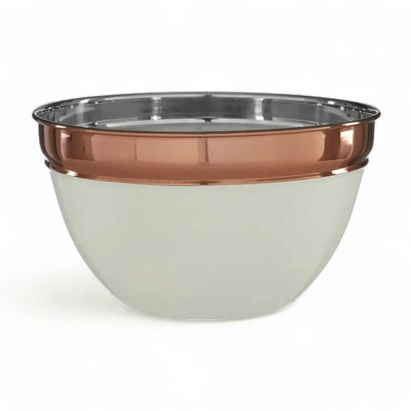 Cream + Copper Mixing Bowl - Ideal