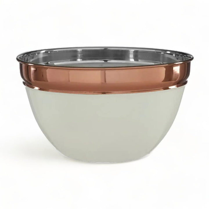 Cream + Copper Mixing Bowl - Ideal