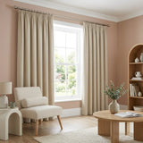 Essential 95% Blackout Tape Top Pencil Pleat Curtains 7