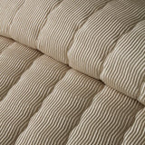 Crinkle Wave Natural Easy Care Duvet Cover Set - product image 3