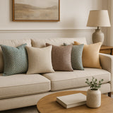 Croft Cushion Cover / Filled Cushion 20" x 20" (50cm x 50cm) by Wylder Nature