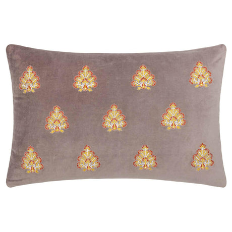 Rennes Embroidered Cushion Cover 16" x 24" (40cm x 60cm) by Paoletti