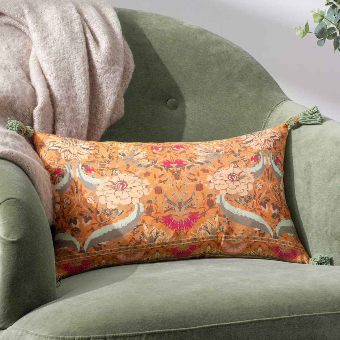 Charais 100% Cotton Cushion Cover 30cm x 50cm