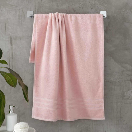 Catherine Lansfield Zero Twist 100% Cotton 500gsm Towels - Pink