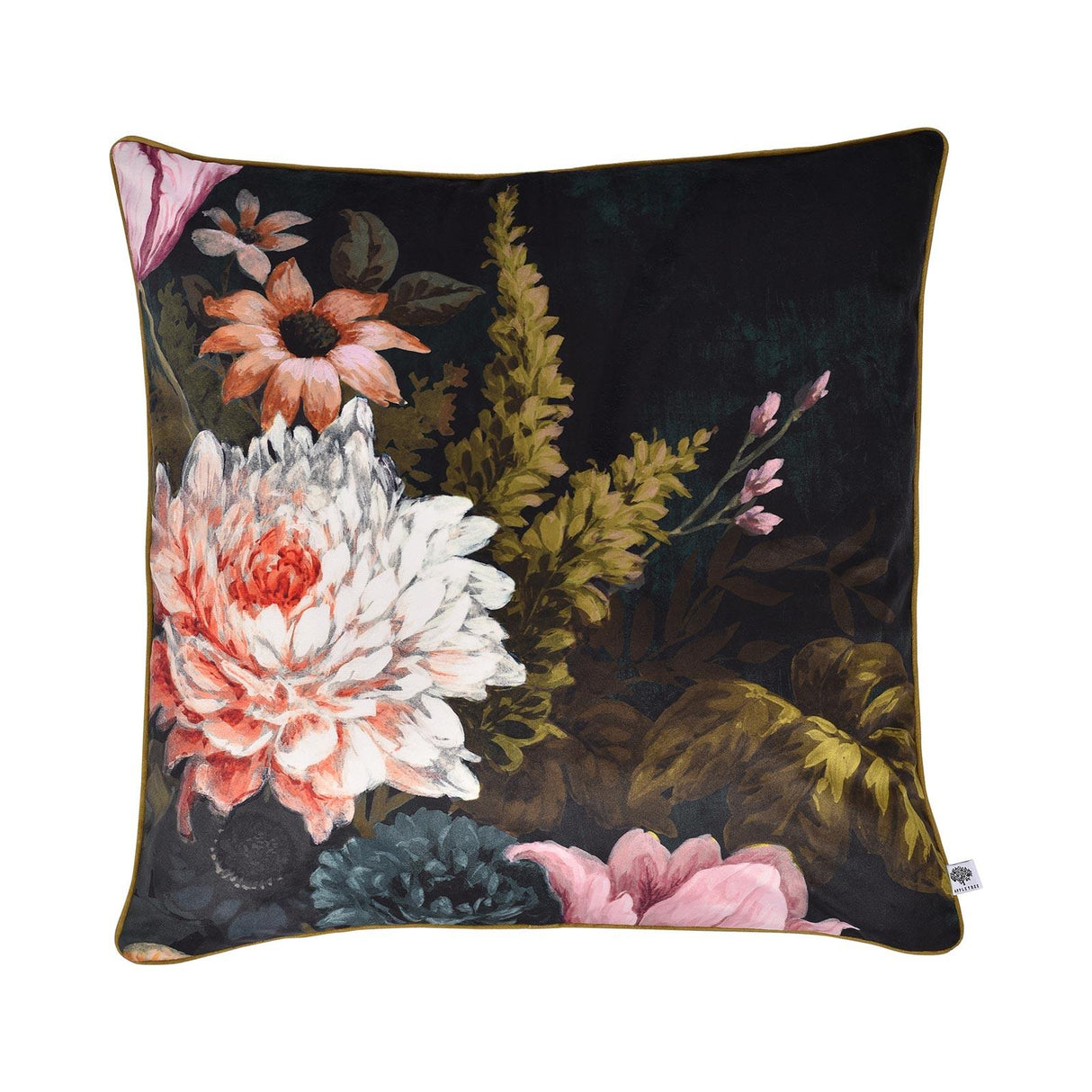 Kennington Velvet Cushion by Appletree Heritage