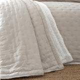 Cosy Nori Sherpa Bedspread 220cm x 230cm by Catherine Lansfield