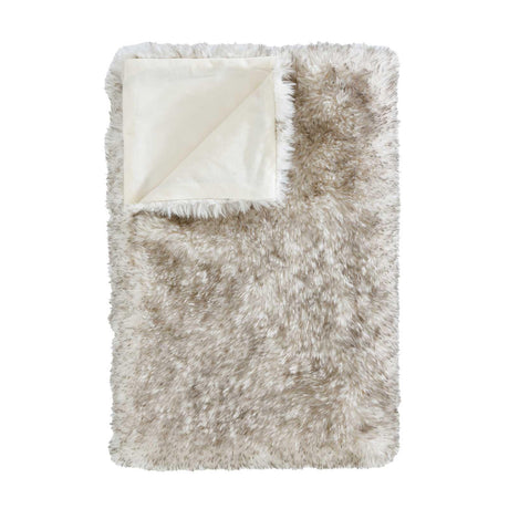 Arctic Fox Faux Fur Throw by Catherine Lansfield