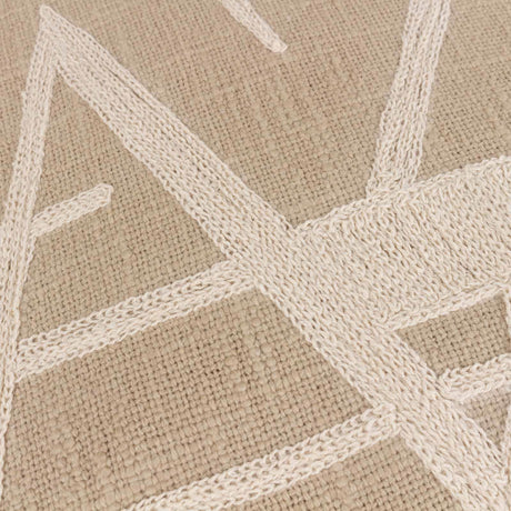 Vannes Embroidered Cushion Cover 18" x 18" by Wylder Nature