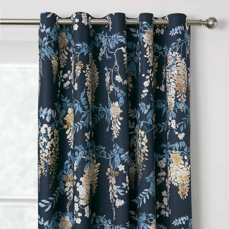 Wisteria Lined Eyelet Curtains by Dreams & Drapes Design