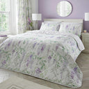 Wisteria Floral Bedspread 230cm x 200cm by Dreams & Drapes Design