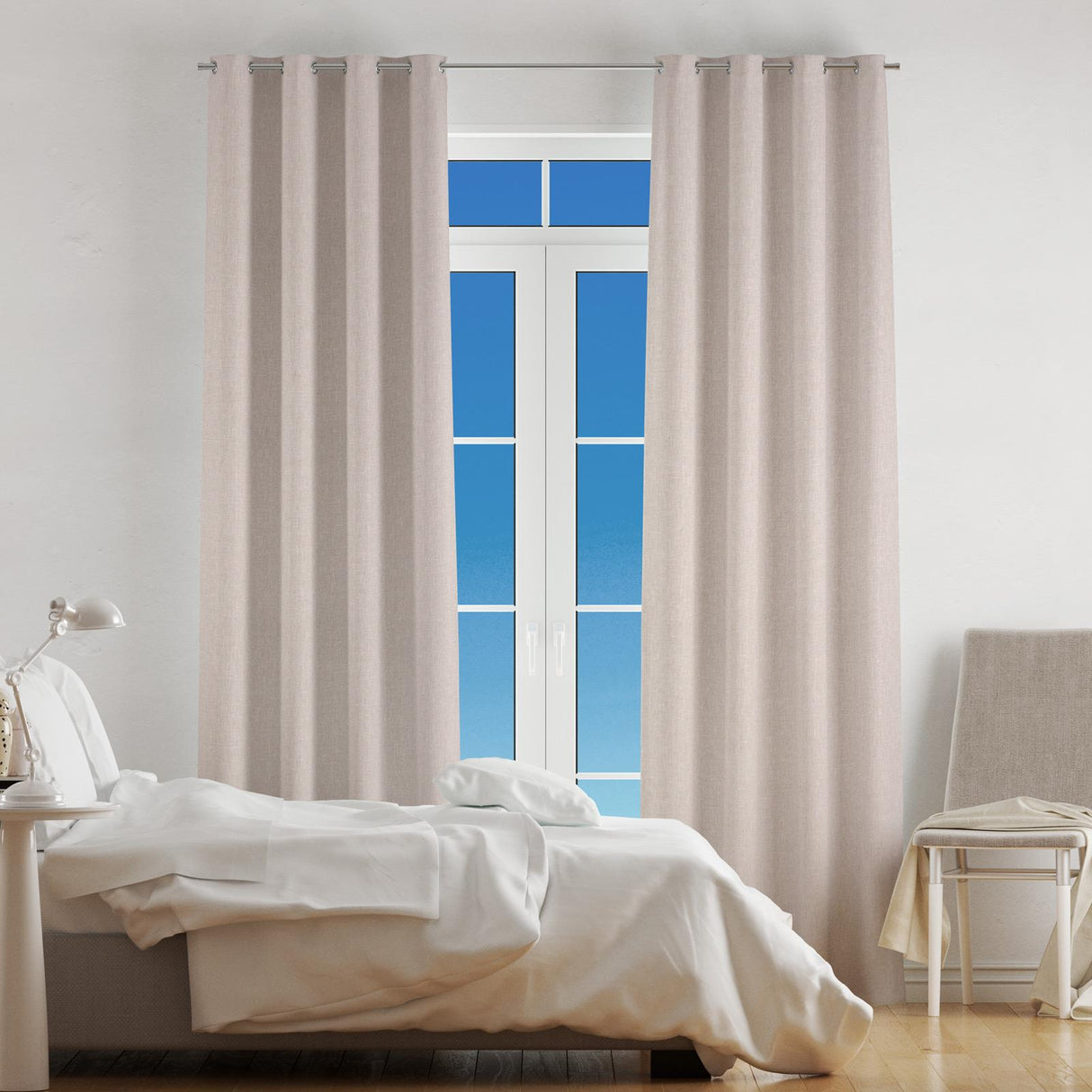 Asana Blush Made To Measure Curtains by Style Furnishings