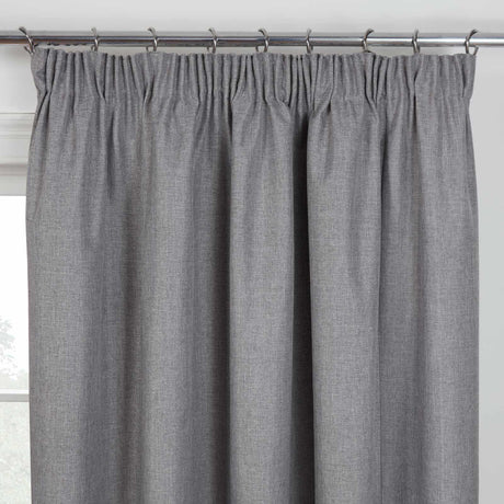 Eclipse Blackout Tape Top Pencil Pleat Curtains by Sundour