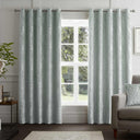 Chateau Jacquard Eyelet Curtains by Curtina