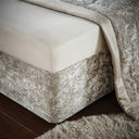 Crushed Velvet Divan Base Wrap by Catherine Lansfield