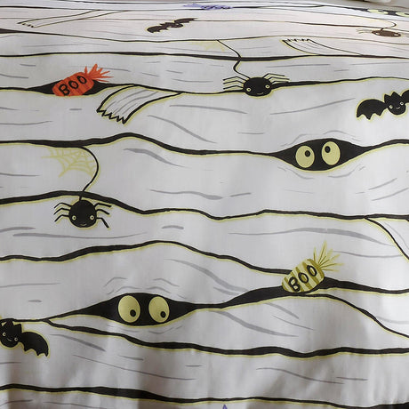 Mummy Glow in the Dark Halloween Duvet Cover Set