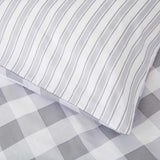 Check and Stripe Duvet Cover & Fitted Sheet Collection by Bianca