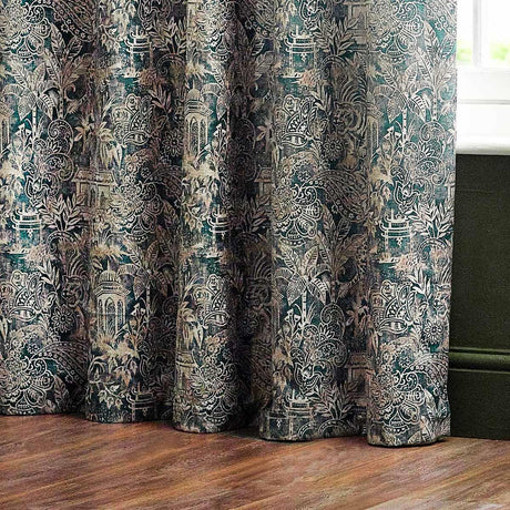 Bengal Jungle Eyelet Curtains by Wylder Tropics
