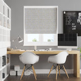 Dot Dot Ochre Made To Measure Roman Blind by Style Furnishings