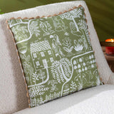 Frida Jacquard Cushion Cover 18" x 18" (45cm x 45cm) by furn.
