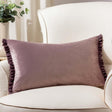 Tilly Cushion Cover 12" x 20" - Heather + Smoke