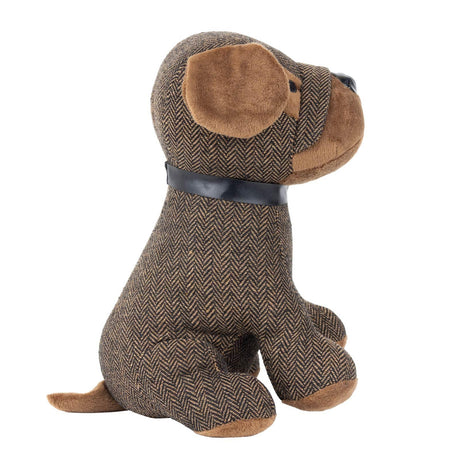 Boston Herringbone Dog Doorstop by Paoletti 4