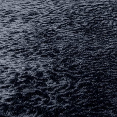 Ripple Plush Velvet Cushion Cover 20" x 20" by Paoletti