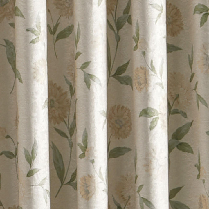Dahlia Dim Out Eyelet Curtains Natural - Ideal