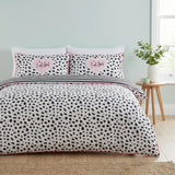 Dalmatian Duvet Cover Set - Black