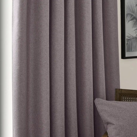 Dawn Lined Charcoal Thermal Blackout Pencil Pleat Curtains - additional product view 5