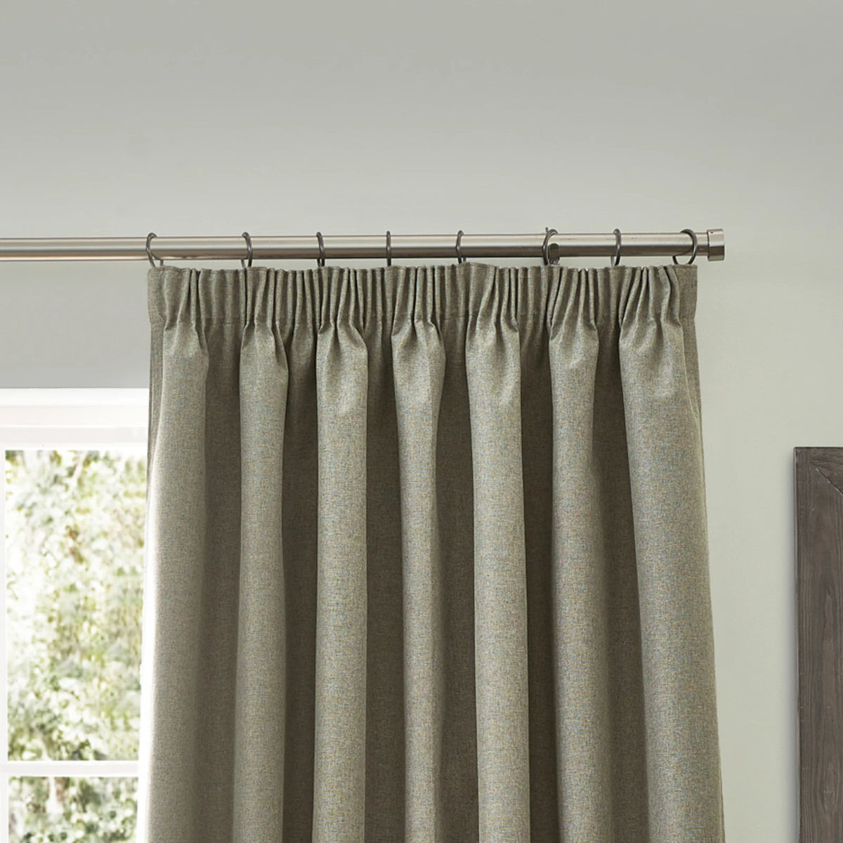 Dawn Lined Natural Thermal Blackout Pencil Pleat Curtains - additional product view 3