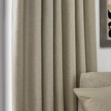 Dawn Lined Natural Thermal Blackout Pencil Pleat Curtains - additional product view 4