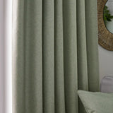 Dawn Lined Eucalyptus Thermal Blackout Pencil Pleat Curtains - additional product view 4