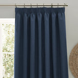 Dawn Lined Midnight Thermal Blackout Pencil Pleat Curtains - additional product view 3