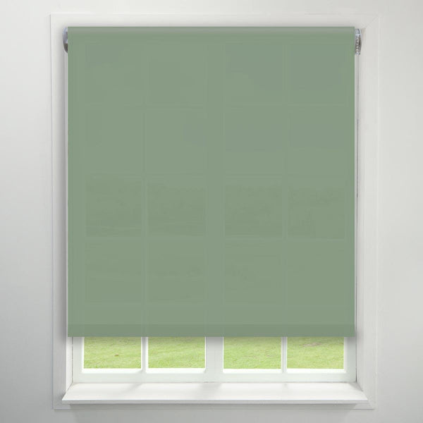 Dawn Made to Measure Roller Blind (Dim Out) Sage - Ideal