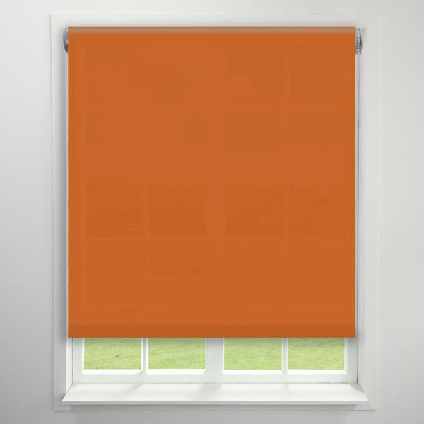 Dawn Made to Measure Roller Blind (Dim Out) Terracotta - Ideal