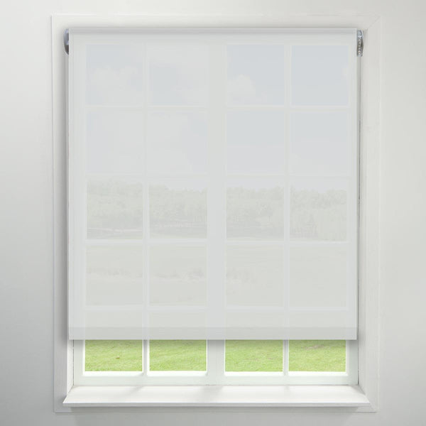 Dawn Made to Measure Roller Blind (Dim Out) White - Ideal