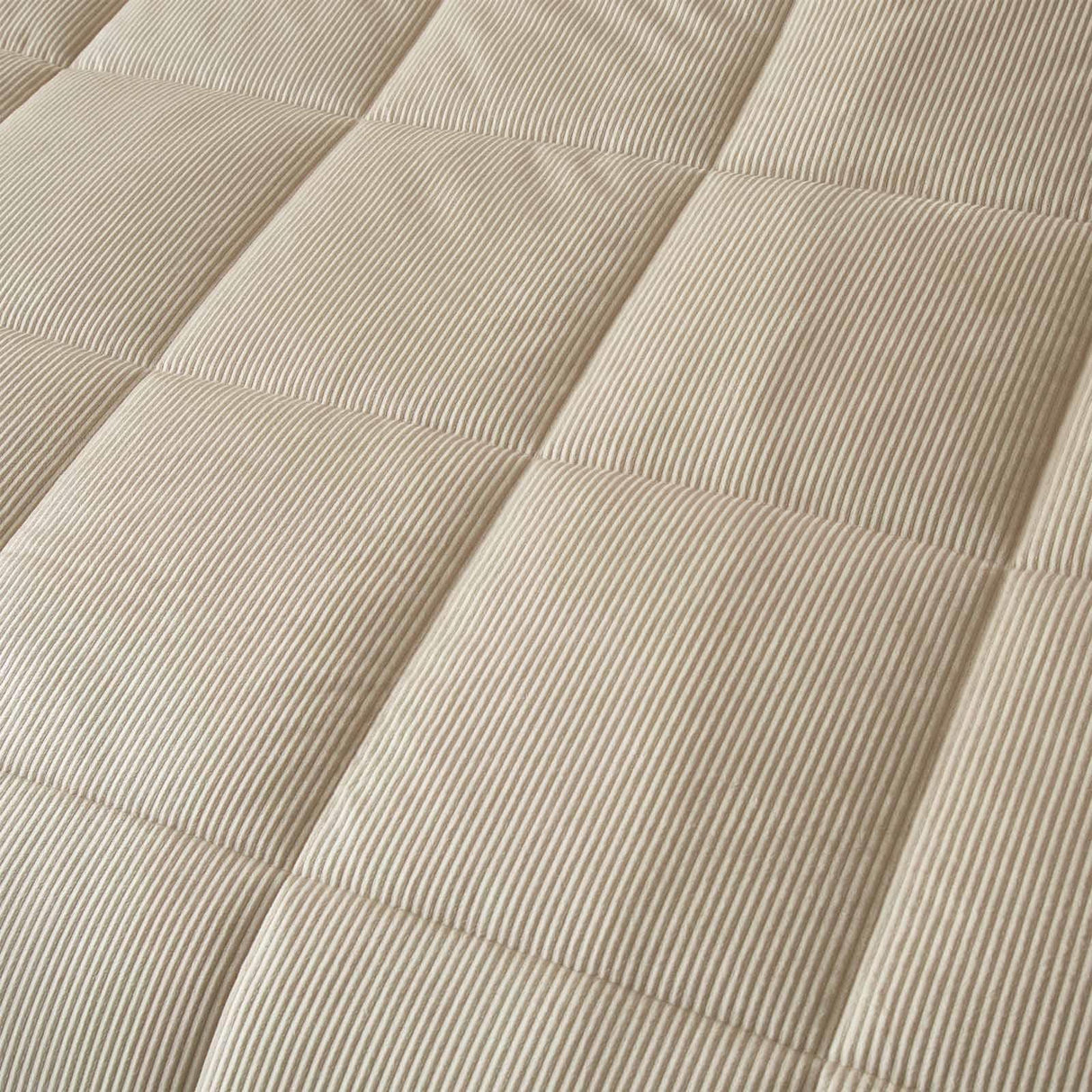 Catherine Lansfield Cosy Cord Coverless 6.5 Tog Double Duvet 200cm x 200cm 11