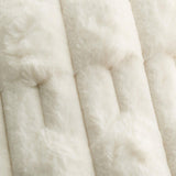Carved Faux Fur Throw 150cm x 200cm by Bianca