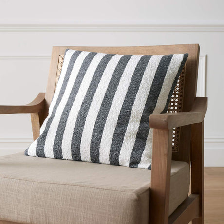 Boucle Stripe Cushion 18" x 18" (45cm x 45cm) by Catherine Lansfield