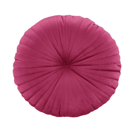 Pleated Round Button Cushion by Catherine Lansfield