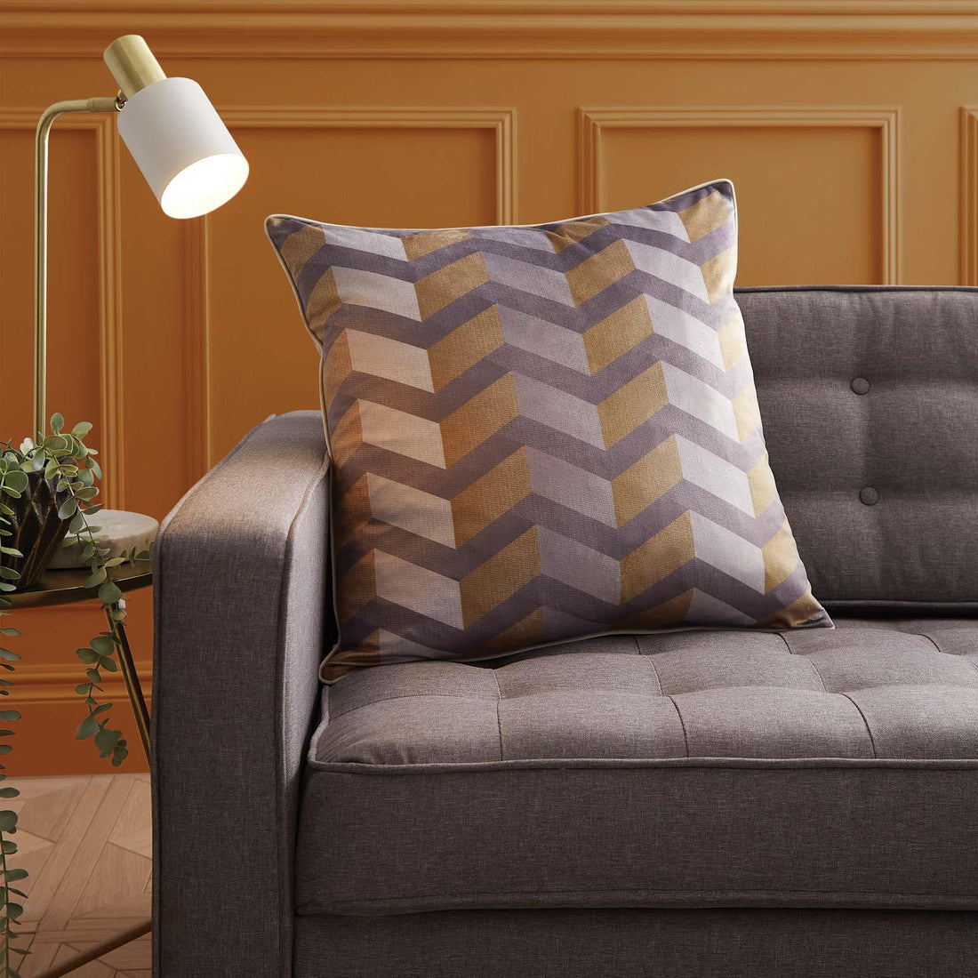 Evander Geo Cushion Cover or Filled Cushion 55cm x 55cm