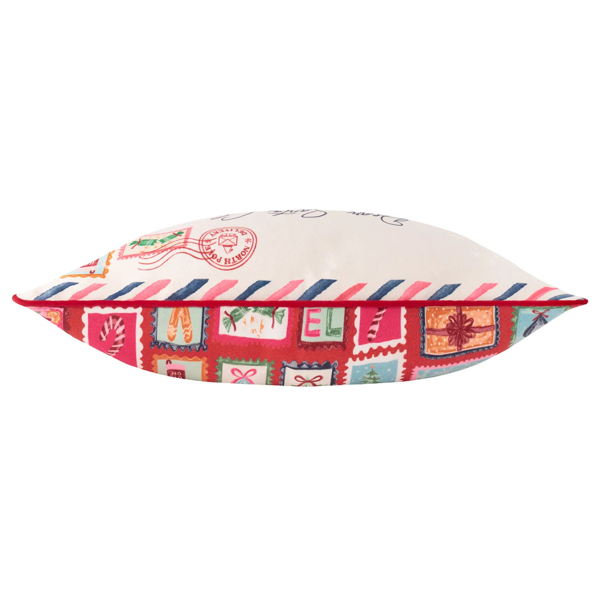 Dear Santa Printed Reversible Cushion Cover Multicolour 30 x 50cm - image 4