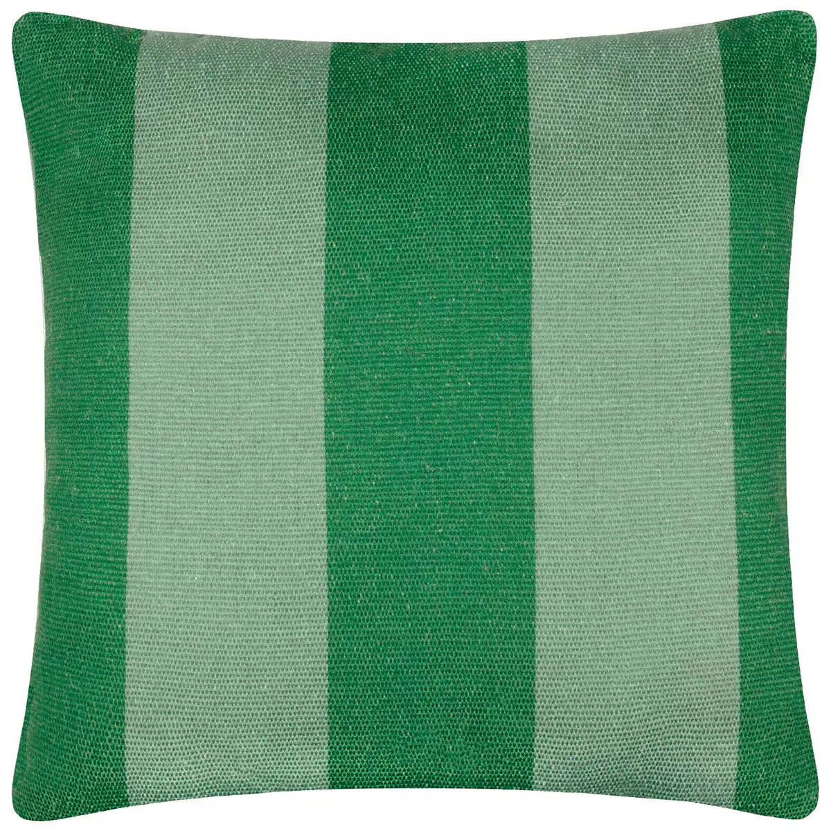 Deck Stripe Outdoor Green Cushion Cover or Filled Cushion 60cm x 60cm - additional product view 2