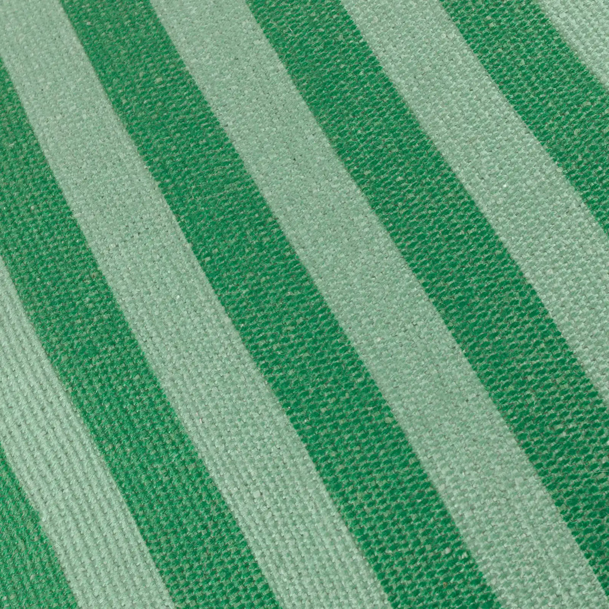 Deck Stripe Outdoor Green Cushion Cover or Filled Cushion 60cm x 60cm - additional product view 5