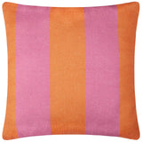 Deck Stripe Outdoor Orange / Pink Cushion Cover or Filled Cushion 60cm x 60cm - additional product view 2