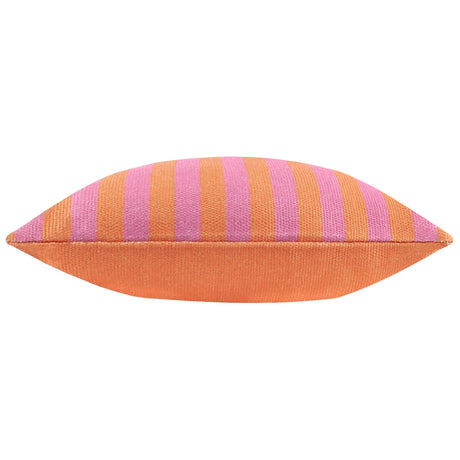 Deck Stripe Outdoor Orange / Pink Cushion Cover or Filled Cushion 60cm x 60cm - additional product view 4