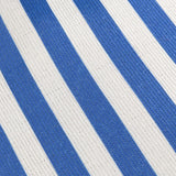 Deck Stripe Outdoor White / Blue Cushion Cover or Filled Cushion 60cm x 60cm - additional product view 5