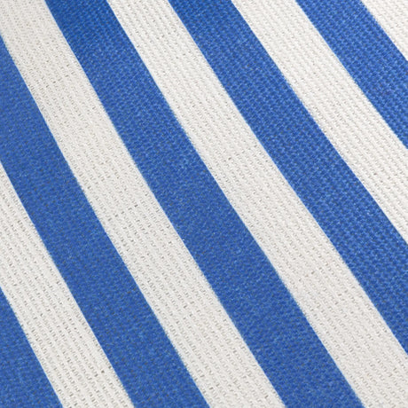 Deck Stripe Outdoor White / Blue Cushion Cover or Filled Cushion 60cm x 60cm - additional product view 5