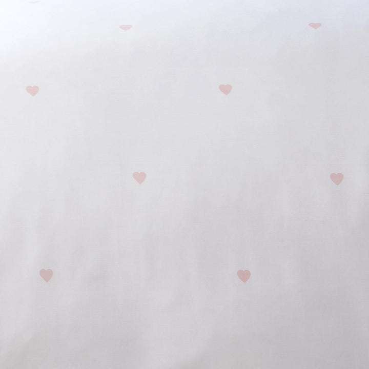 Decorative Heart Blush Duvet Cover Set - Ideal