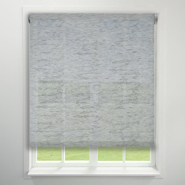 Delphi Made to Measure Roller Blind (Dim Out) Silver Blinds Aubina   